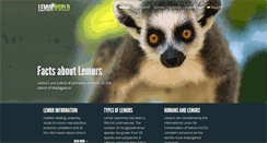 Desktop Screenshot of lemurworld.com